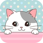 peeking cat theme +home android application logo